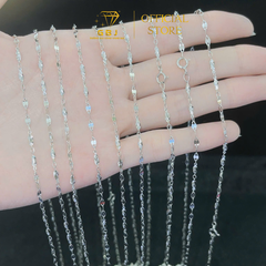 Dây Chuyền Bạc Trẻ Trung DC10 Thiết Kế Đơn Giản, Nhẹ Nhàng, Phong Cách Unisex (X.I K.I.M) - GBJ48790 - Gia Bảo Jewelry