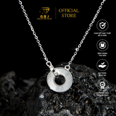 Dây Chuyền Mặt Đồng Xu Cổ Chuẩn Bạc 925 - GBJ47842 - Gia Bảo Jewelry