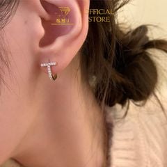 Bông Tai Nữ Chữ T - GBJ50838 - Gia Bảo Jewelry