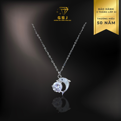 Dây Chuyền Mặt Cá Heo 6li5 (4T3) -GBJ49915 - Gia Bảo Jewelry