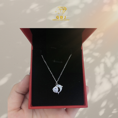 Dây Chuyền Mặt Cá Heo 6li5 (4T3) -GBJ49915 - Gia Bảo Jewelry