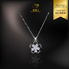 Dây Chuyền Mặt Tim 4li 4 cánh 2 Kiểu 2K02-GBJ49936-Gia Bảo Jewelry