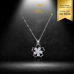 Dây Chuyền Mặt Tim 4li 4 cánh 2 Kiểu 2K02-GBJ49936-Gia Bảo Jewelry