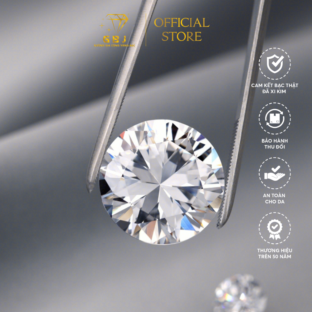 Đá Moissanite Kim Cương Nhân Tạo - Gia Bảo Jewelry