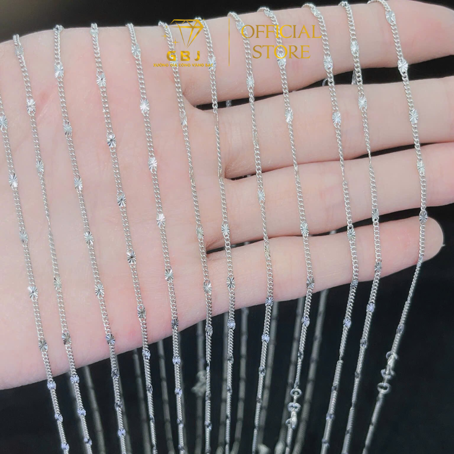 Dây Chuyền Bạc Mảnh Đơn Giản DC11 (4T5) (X.I K.I.M) Thiết Kế Trẻ Trung, Nhẹ Nhàng, Phong Cách Unisex (X.I K.I.M) - GBJ48787  - Gia Bảo Jewelry