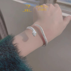 Vòng Tay Rắn Phong Thuỷ Chuẩn Bạc 925 - GBJ48054 - Gia Bảo Jewelry