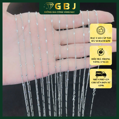 Dây Chuyền Bạc Mảnh Đơn Giản DC11 (4T5) (X.I K.I.M) Thiết Kế Trẻ Trung, Nhẹ Nhàng, Phong Cách Unisex (X.I K.I.M) - GBJ48787  - Gia Bảo Jewelry