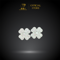 Bông Tai Hình Hoa Mai 4 Cánh Chuẩn Bạc 925 - GBJ49445 - Gia Bảo Jewelry (Có Xi Kim)
