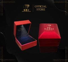 Hoa Tai Bạc Vỏ Xoàn 4 Chấu Đá Moissanite Viên Chủ 6Li3 (chốt đẩy)(chốt vặn) - tặng Hộp Cao Cấp