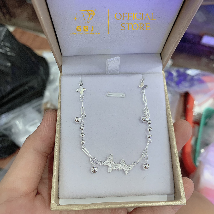 Lắc Tay BTF Đôi Mix Bi X.I K.I.M ( 19CM ) - GBJ50826 - Gia Bảo Jewelry