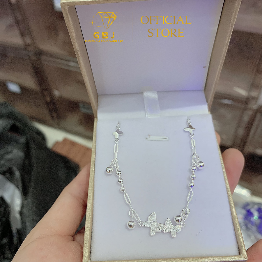 Lắc Tay BTF Đôi Mix Bi X.I K.I.M ( 19CM ) - GBJ50826 - Gia Bảo Jewelry