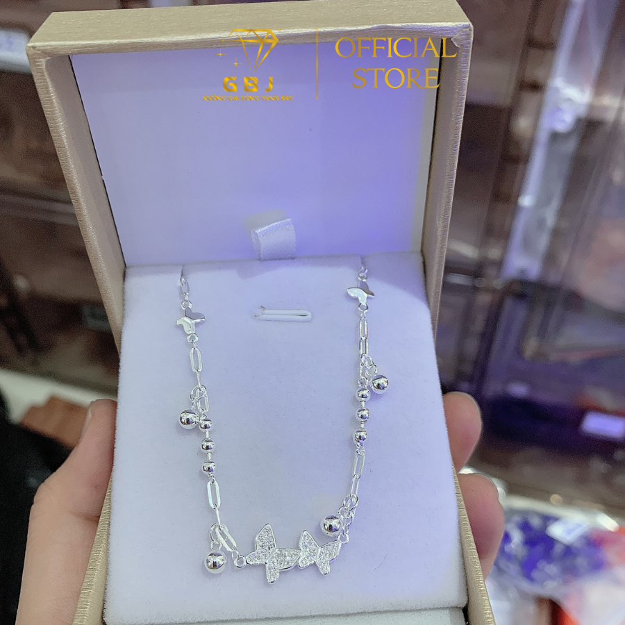Lắc Tay BTF Đôi Mix Bi X.I K.I.M ( 19CM ) - GBJ50826 - Gia Bảo Jewelry