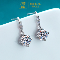 Hoa Tai TT 4 Chấu 6li5 xinh xắn - GBJ48834 - Gia Bảo Jewelry (Có Xi Kim)