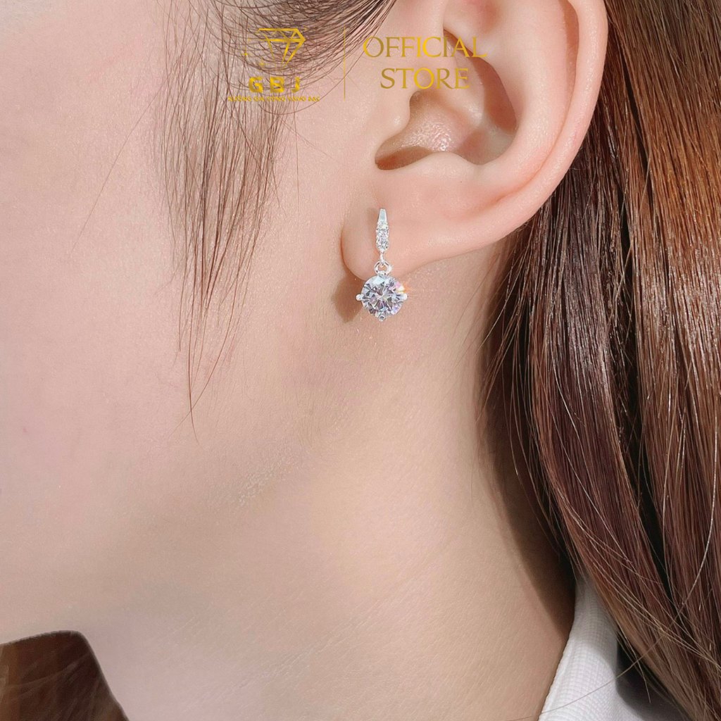 Hoa Tai TT 4 Chấu 6li5 xinh xắn - GBJ48834 - Gia Bảo Jewelry (Có Xi Kim)