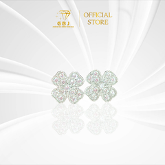 Bông Tai Hình Hoa Mai 4 Cánh Chuẩn Bạc 925 - GBJ49445 - Gia Bảo Jewelry (Có Xi Kim)