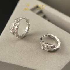 Hoa Tai SNAKE Đính Đá - GBJ50871 - Gia Bảo Jewelry (Có Xi Kim)