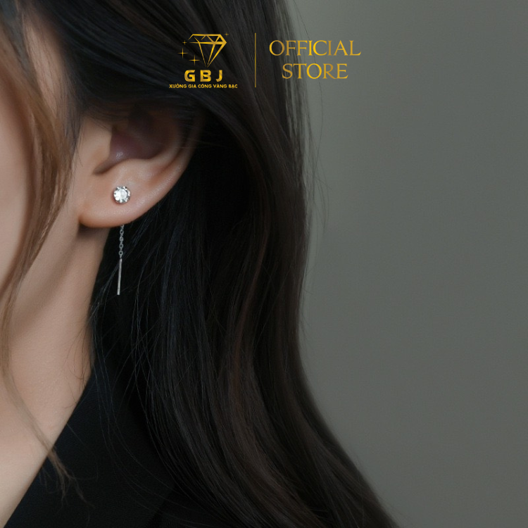 Bông Tai Nụ TT Kiểu Dáng Độc Đáo Chuẩn Bạc 925 - GBJ48639/49546/49547 - Gia Bảo Jewelry