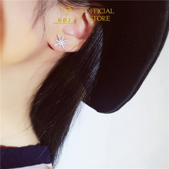 Bông Tai Ngôi Sao 8 Cánh Tia Sáng Lấp Lánh Chuẩn Bạc 925 - GBJ49588 - Gia Bảo Jewelry