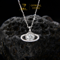 Dây Mặt Xoay Tròn Phong Cách Chuẩn Bạc 925 - GBJ48659-50860 - Gia Bảo Jewelry (Có Xi Kim)