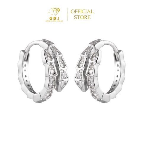 Combo PK Dây Chuyền SNAKE - Vòng SNAKE - Nhẫn SNAKE - Hoa Tai SNAKE - GBJ50843+50842+50844+50871 - Gia Bảo Jewelry