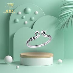 Nhẫn Kim Cô (Freesize) Chuẩn Bạc 925 - GBJ47556 - Gia Bảo Jewelry (Không Xi Kim)