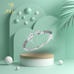 Vòng Tay Kim Cô Cao Cấp Chuẩn Bạc 925 - GBJ47559 - Gia Bảo Jewelry (Không Xi Kim)