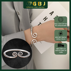 Vòng Tay Kim Cô Cao Cấp Chuẩn Bạc 925 - GBJ47559 - Gia Bảo Jewelry (Không Xi Kim)