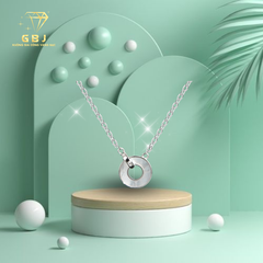 Dây Chuyền Mặt Đồng Xu Cổ Chuẩn Bạc 925 - GBJ47842 - Gia Bảo Jewelry