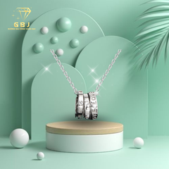 Dây Chuyền Phối Nhẫn Bạc 925 - GBJ47851 - Gia Bảo Jewelry