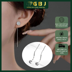 Bông Tai Nụ TT Kiểu Dáng Độc Đáo Chuẩn Bạc 925 - GBJ48639/49546/49547 - Gia Bảo Jewelry