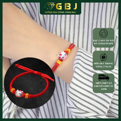 Vòng Tay Hello Kitty Chuẩn Bạc 925 - GBJ48056 - Gia Bảo Jewelry