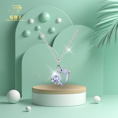 Dây Chuyền Mặt Cá Heo 6li5 (4T3) -GBJ49915 - Gia Bảo Jewelry