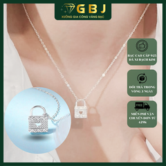 Dây Chuyền LM Ổ Khoá Tim X.K-GBJ52199-Gia Bảo Jewelry