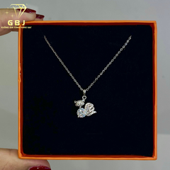 Dây Chuyền Bạc Mặt Hồ Ly 3 Chấu M.O.I 6li - GBJ53342 - Gia Bảo Jewelry