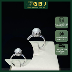 Nhẫn Bạc NT Nhẹ Nhàng Kiểu Dáng Sang Trọng Chuẩn Bạc 925 - GBJ53356 - Gia Bảo Jewelry