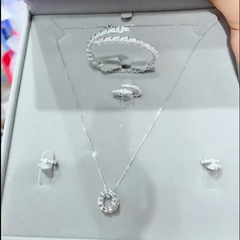 Combo PK Dây Chuyền SNAKE - Vòng SNAKE - Nhẫn SNAKE - Hoa Tai SNAKE - GBJ50843+50842+50844+50871 - Gia Bảo Jewelry