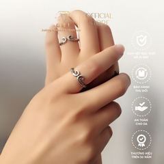 Nhẫn Kim Cô (Freesize) Chuẩn Bạc 925 - GBJ47556 - Gia Bảo Jewelry (Không Xi Kim)