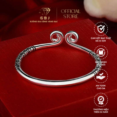 Vòng Tay Kim Cô Cao Cấp Chuẩn Bạc 925 - GBJ47559 - Gia Bảo Jewelry (Không Xi Kim)