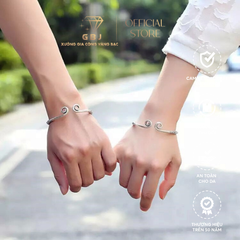 Vòng Tay Kim Cô Cao Cấp Chuẩn Bạc 925 - GBJ47559 - Gia Bảo Jewelry (Không Xi Kim)