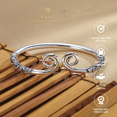 Vòng Tay Kim Cô Cao Cấp Chuẩn Bạc 925 - GBJ47559 - Gia Bảo Jewelry (Không Xi Kim)