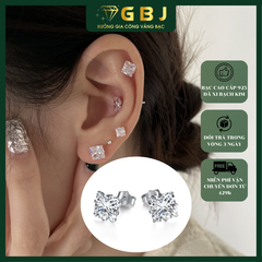 Bông Tai Vuông - Gia Bảo Jewelry