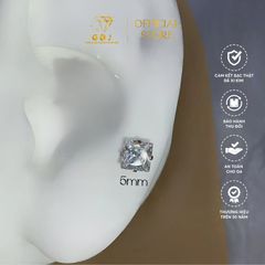 Bông Tai Vuông - Gia Bảo Jewelry