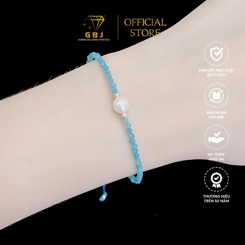 Vòng tay Ruby mix Bạc - Gia Bảo jewelry