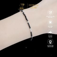 Vòng tay Ruby mix Bạc - Gia Bảo jewelry