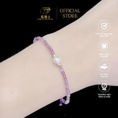 Vòng tay Ruby mix Bạc - Gia Bảo jewelry