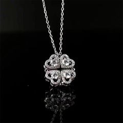 Dây Chuyền Mặt Tim 4li 4 cánh 2 Kiểu 2K02-GBJ49923-Gia Bảo Jewelry (Có Xi Kim)