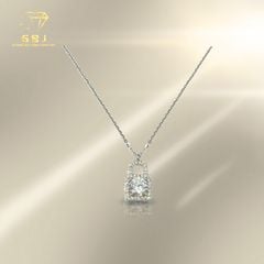 Dây Chuyền LM Ổ Khoá 7li CZ (4T4) X.K - GBJ52192 - Gia Bảo Jewelry (Có Xi Kim)
