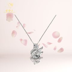 Dây Chuyền LM Thiên Nga Nhỏ Xinh Xắn(4T5) -GBJ52207 - Gia Bảo Jewelry