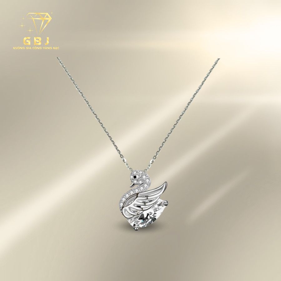 Dây Chuyền LM Thiên Nga Nhỏ Xinh Xắn(4T5) -GBJ52207 - Gia Bảo Jewelry
