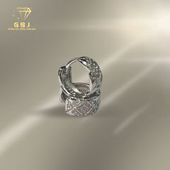 Hoa Tai K.hoen Chữ X (X.K) - GBJ52211 - Gia Bảo Jewelry (Có Xi Kim)